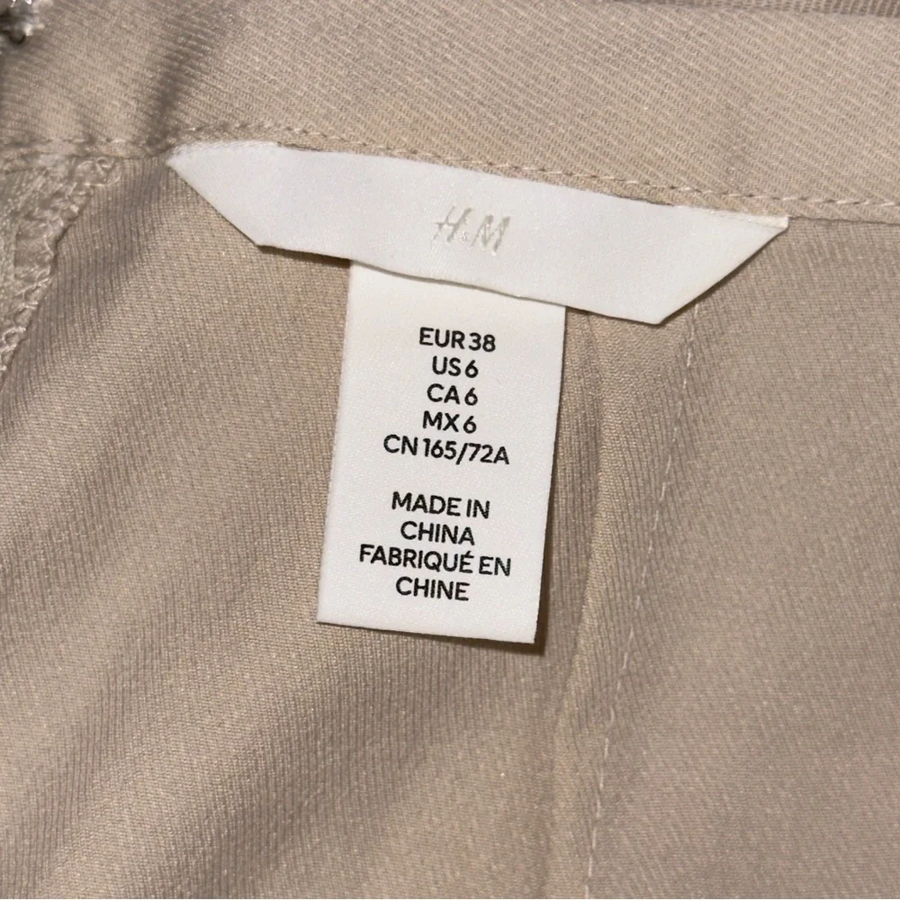 H&M Tan Pencil Skirt
